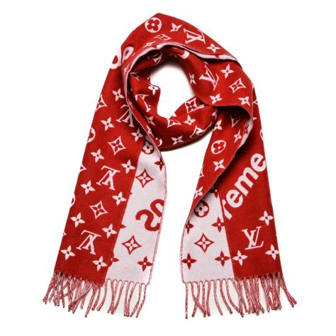 lv cashmere scarf red|louis vuitton cashmere scarf.